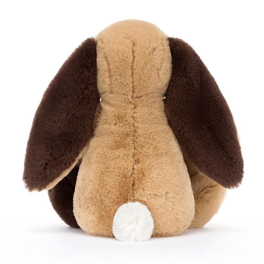 Jellycat Bashful Patchwork Brown Bunny, image 3