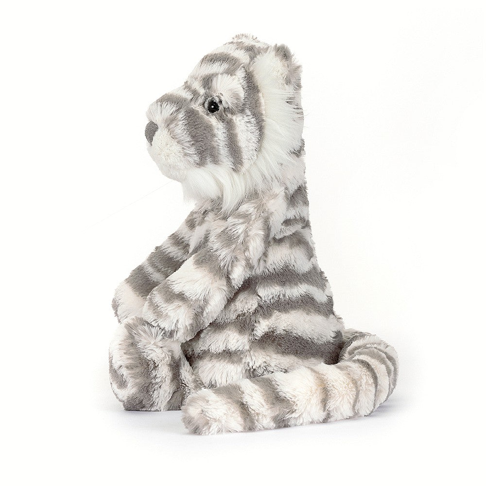 Jellycat Bashful Snow Tiger Medium - H31 X W12 CM