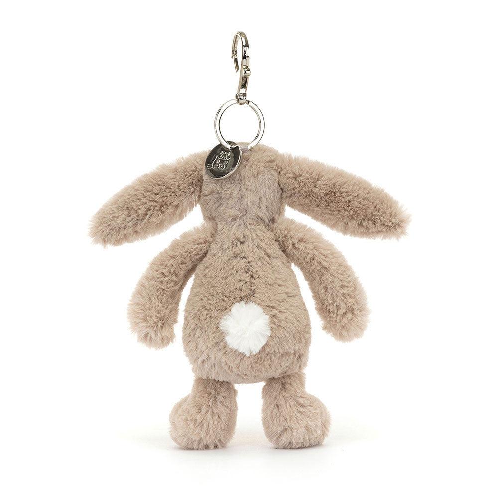 Jellycat Bashful Beige Bunny Bag Charm, image 3