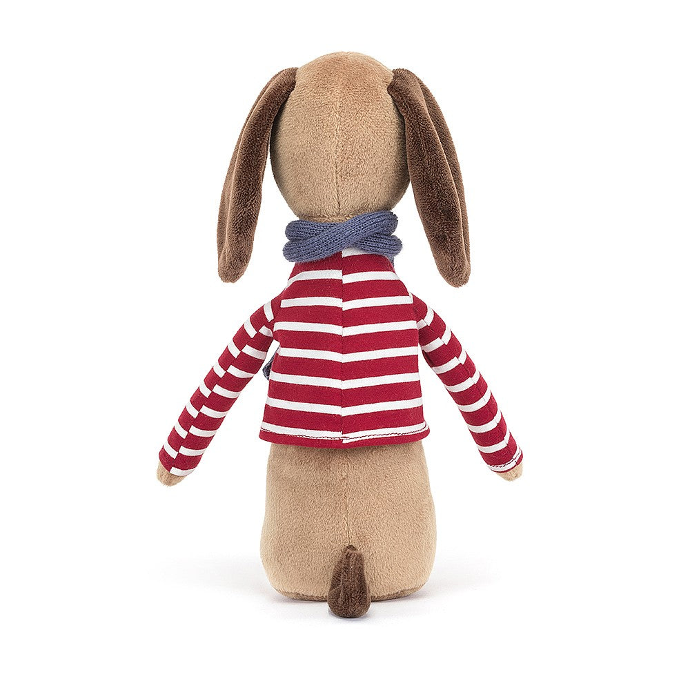 Jellycat Beatnik Buddy Sausage Dog: A fun and quirky plush toy featuring a long and floppy body. 