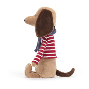 Jellycat Beatnik Buddy Sausage Dog: Crafted with high-quality materials, it makes a wonderful gift.