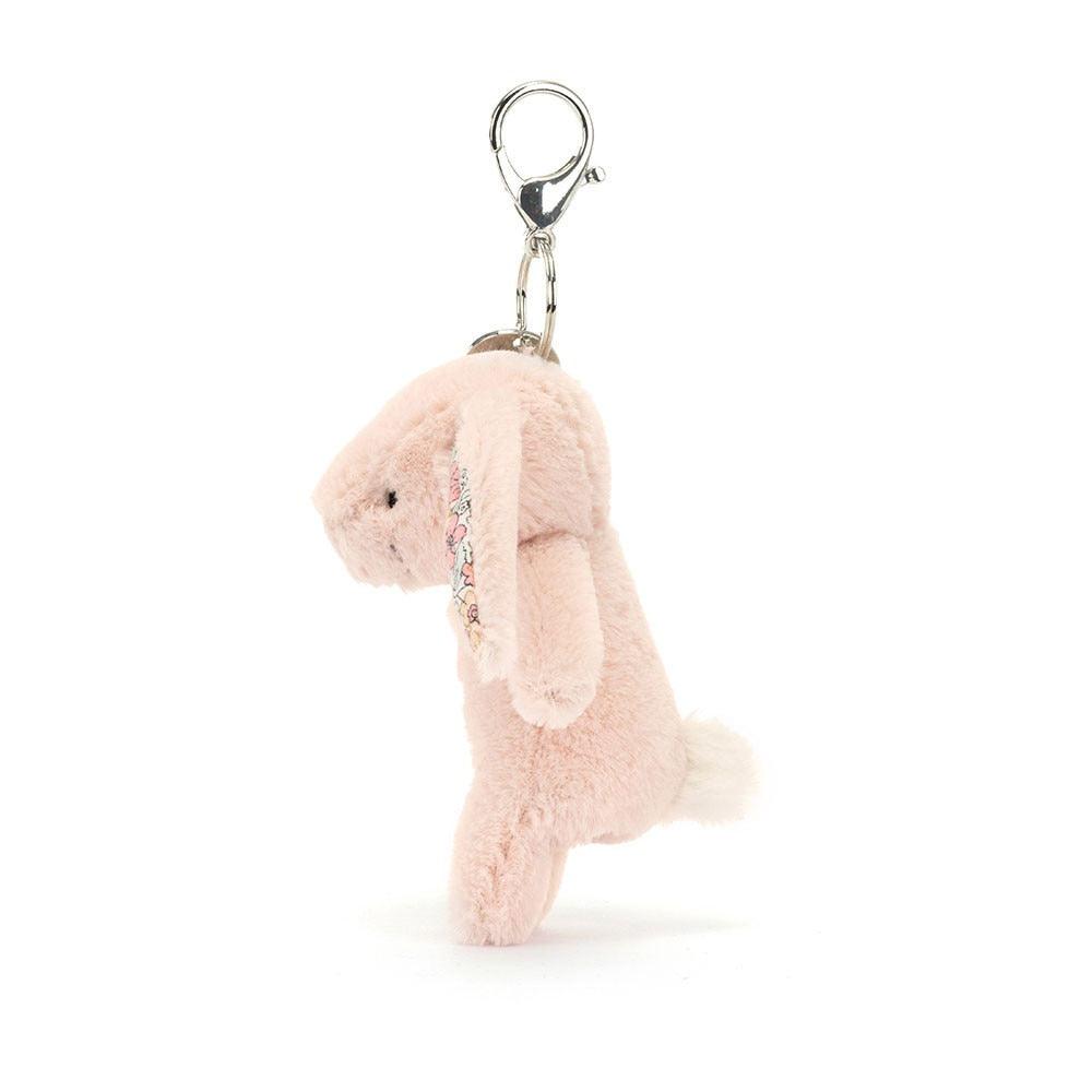 Jellycat Blossom Blush Bunny Bag Charm, image 3
