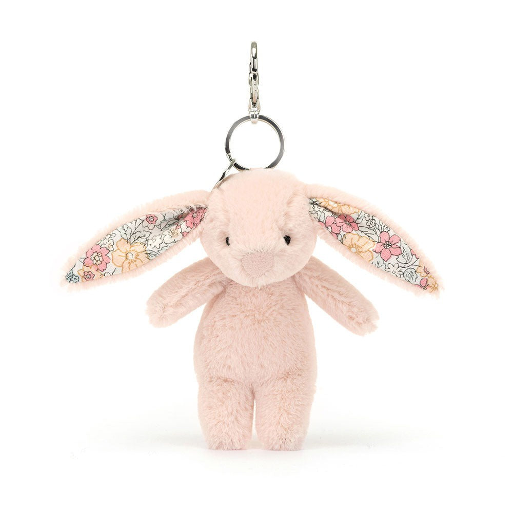 Jellycat Blossom Blush Bunny Bag Charm Jellycat OCARE NZ