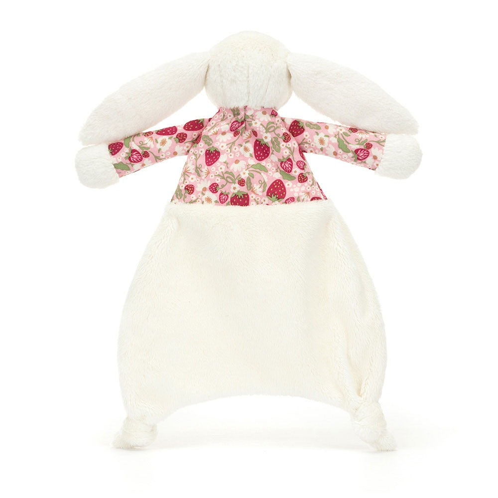 Jellycat Blossom Cream Bunny 'Berry' Comforter, image 3
