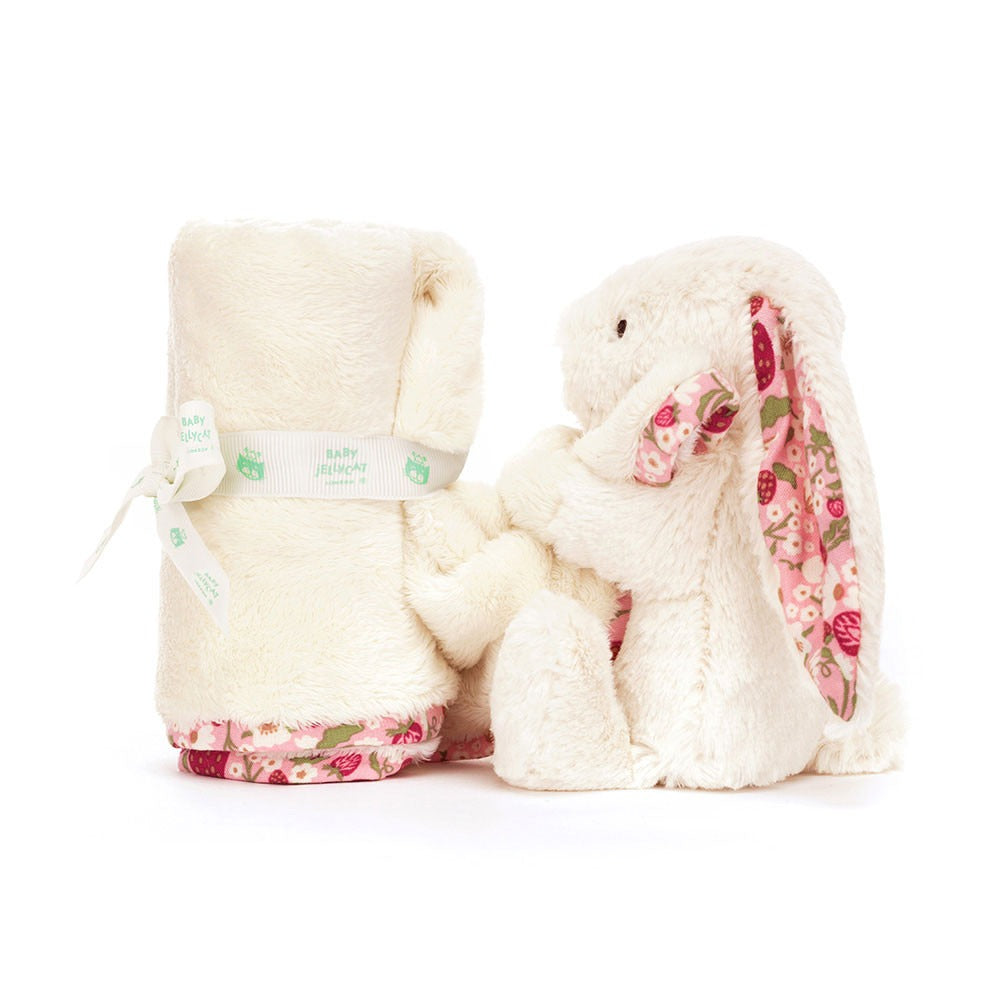 Jellycat Blossom Cream Bunny 'Berry' Soother, image 2