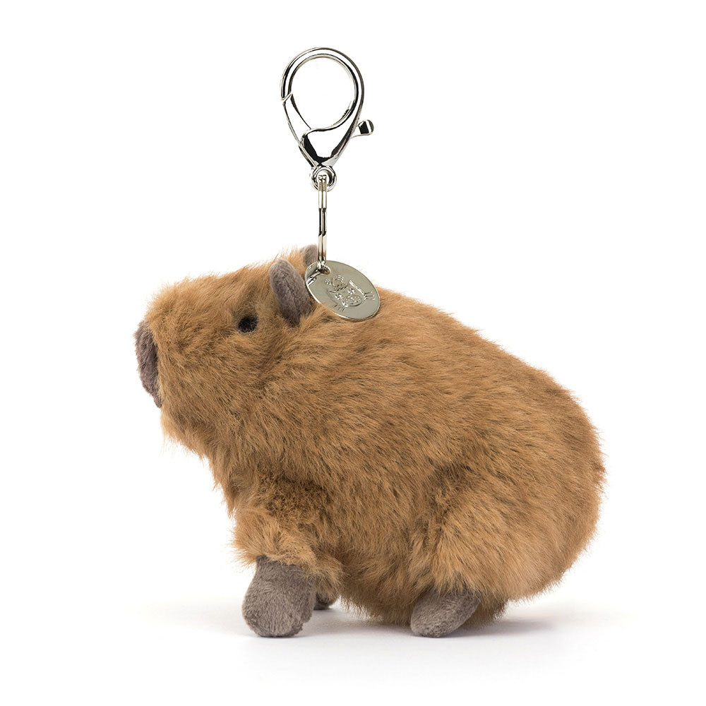 Jellycat Clyde Capybara Bag Charm, image 3