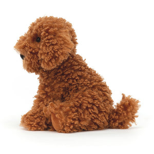 Jellycat Cooper Doodle Dog: A lovable and huggable plush toy with soft fur and an adorable doodle design. 