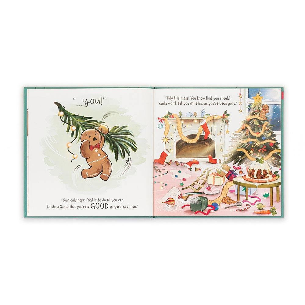 Jellycat Gingerbread Fred Book, image 2
