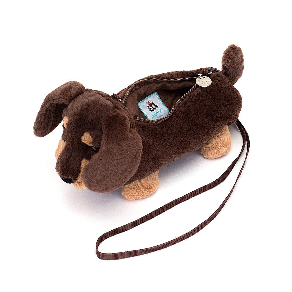 Jellycat Otto Sausage Dog Bag One Size - H16 X W22 CM Plush Toys OCARE NZ