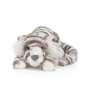 Jellycat Sacha Snow Tiger Plush Toys OCARE NZ