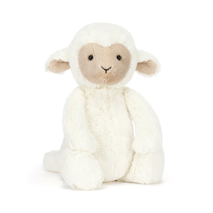 Jellycat Skipson Lamb soft plush toy with floppy ears and sweet expression, perfect for cuddles and imaginative play.