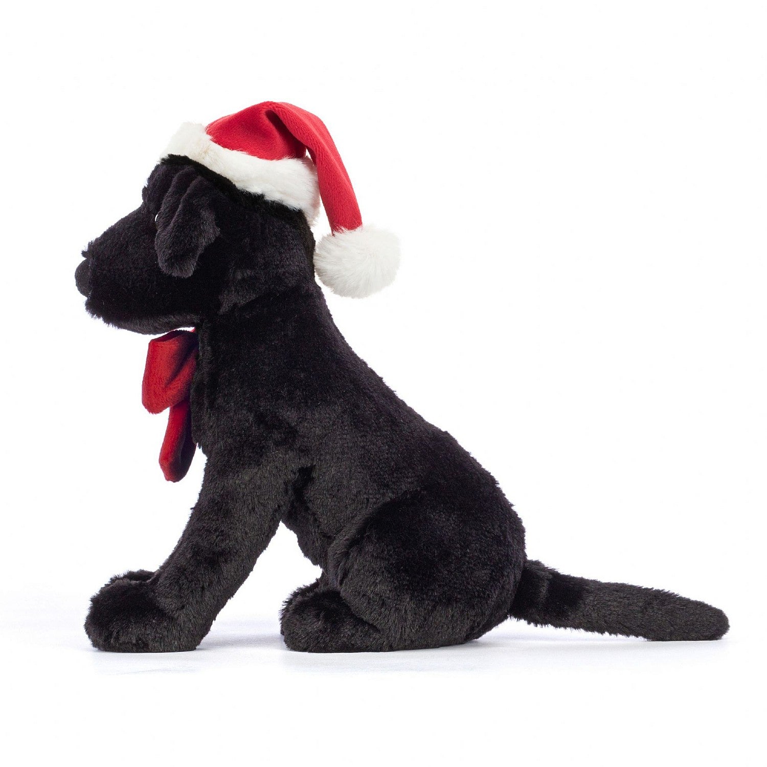 Jellycat Winter Warmer Pippa Black Labrador One Size - H22 X W8 CM