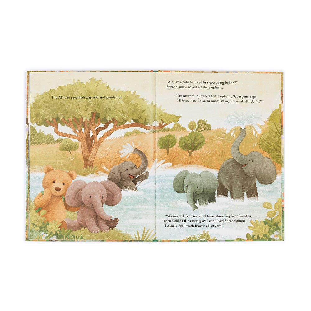 Jellycat It's a Big World Bartholomew Book Uncategorized OCARE NZ