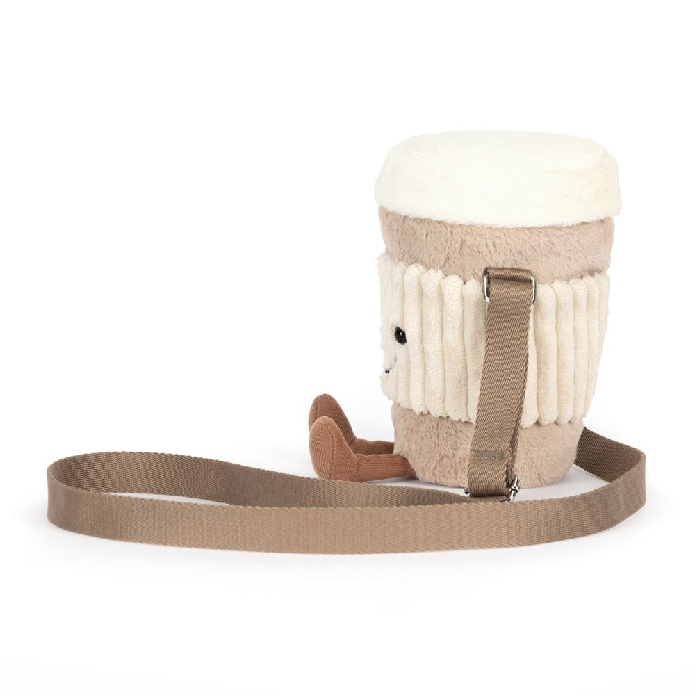 Jellycat Amuseables Perkle Coffee Shoulder Bag, image 2