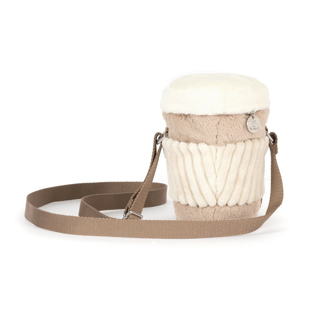 Jellycat Amuseables Perkle Coffee Shoulder Bag, image 3