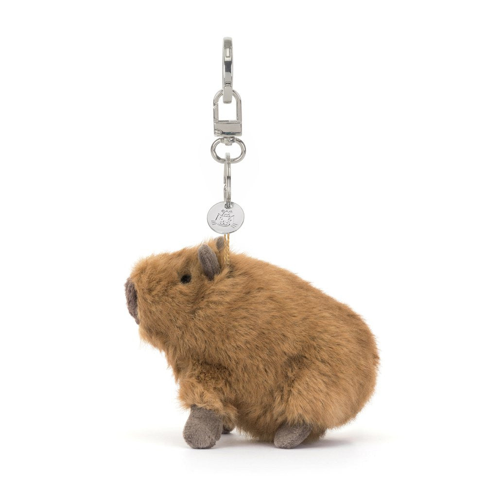 Jellycat Clyde Capybara Clip-On Charm, image 3