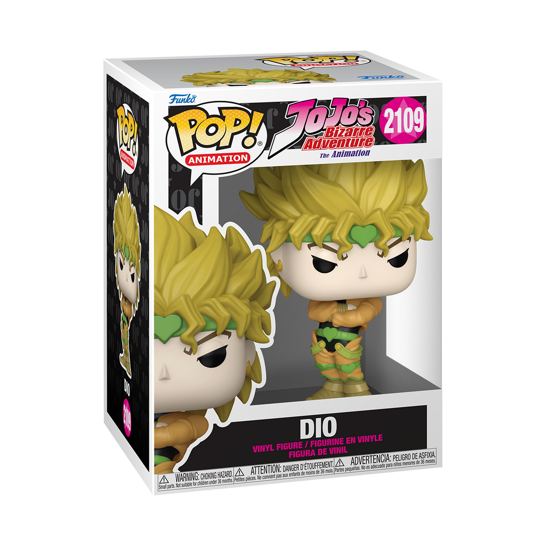 Funko Pop! JoJo's Bizarre Adventure - Dio Vinyl Figure, image 2