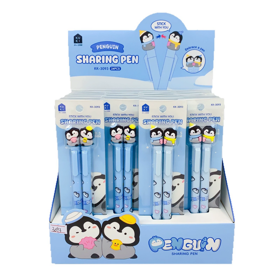 KUKI Cute Character 0.5mm Sharing Gel Pen Set - 2 Pack, image 10