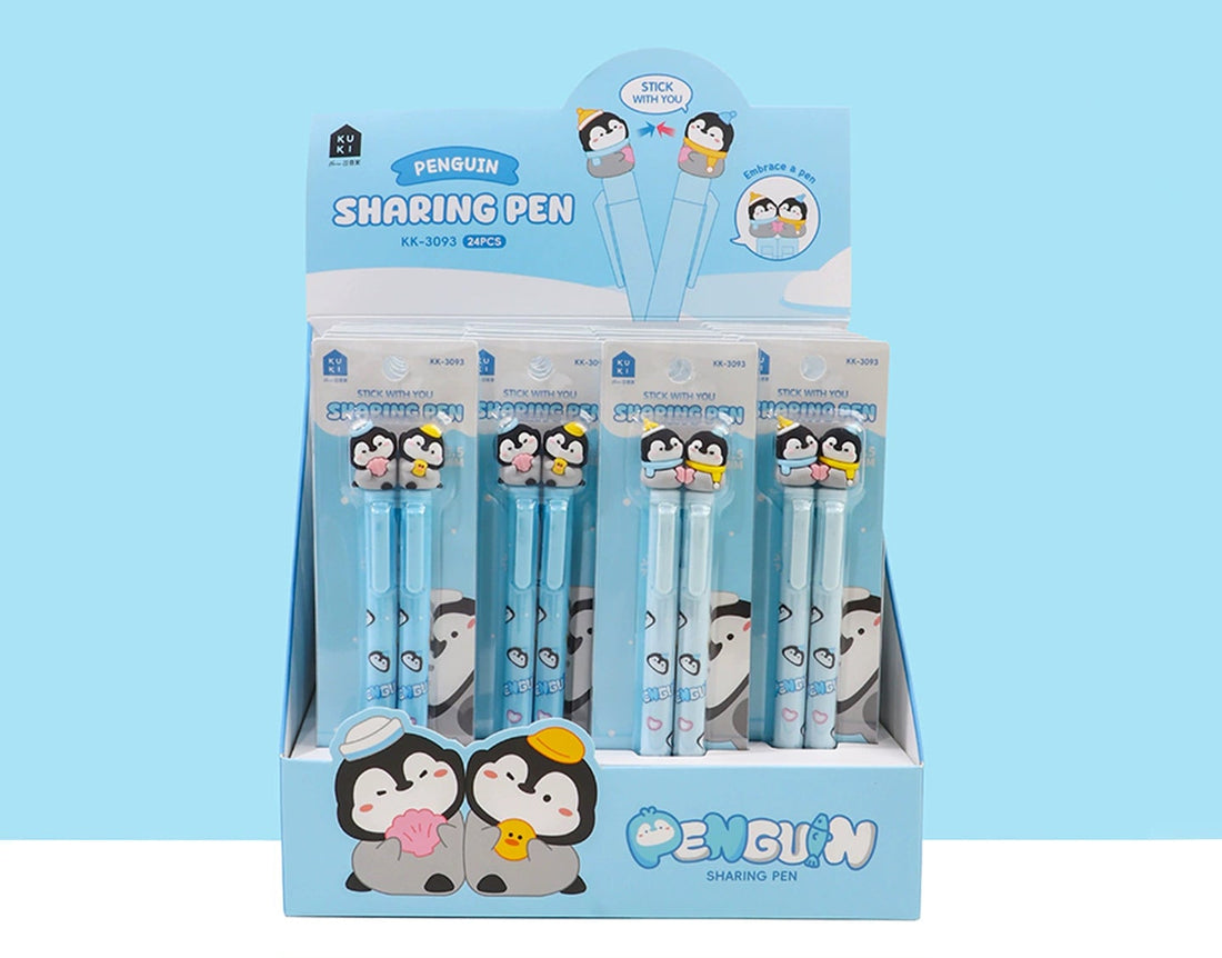 KUKICuteCharacter0.5mmSharingGelPenSet 2Pack 15
