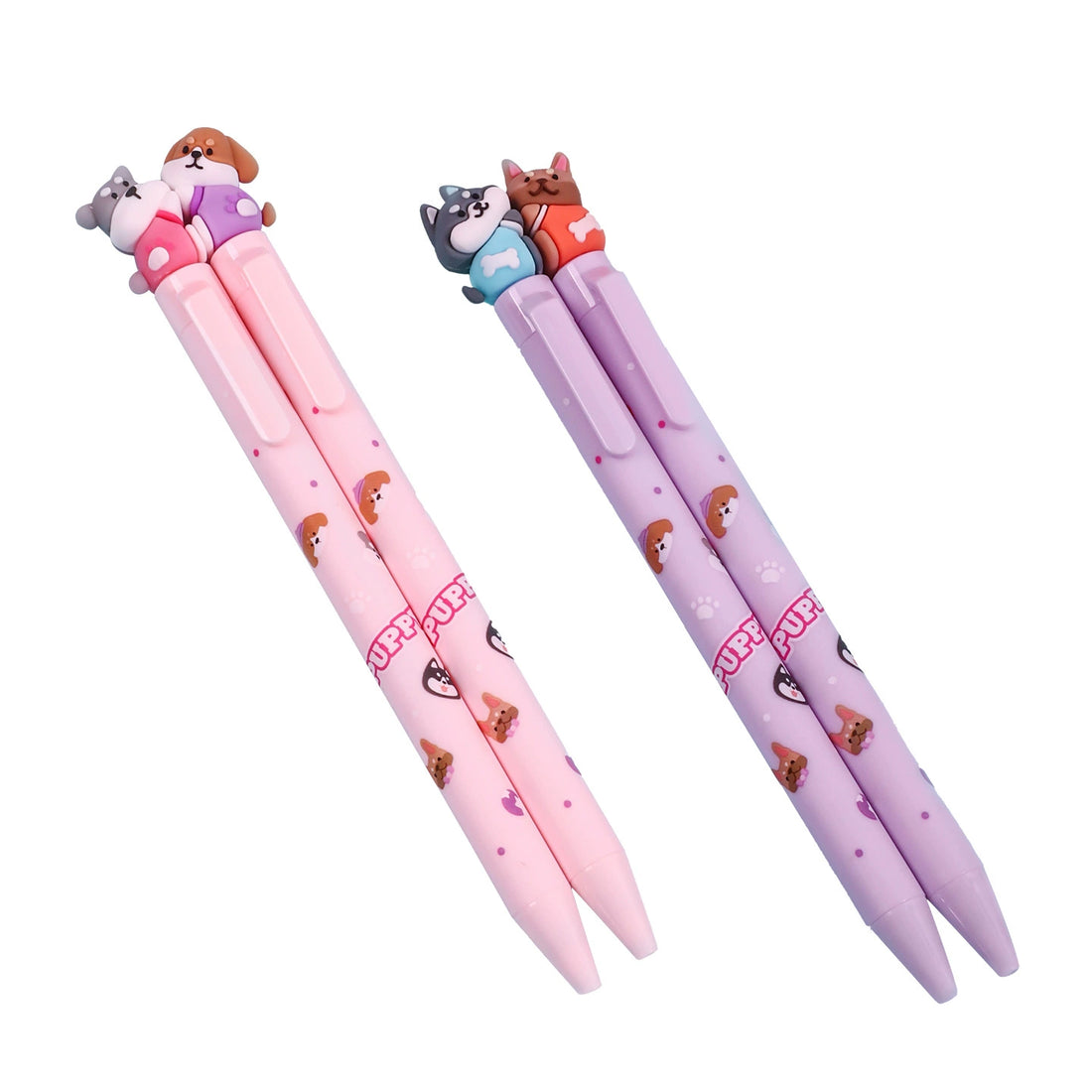 KUKI Cute Character 0.5mm Sharing Gel Pen Set - 2 Pack, image 6