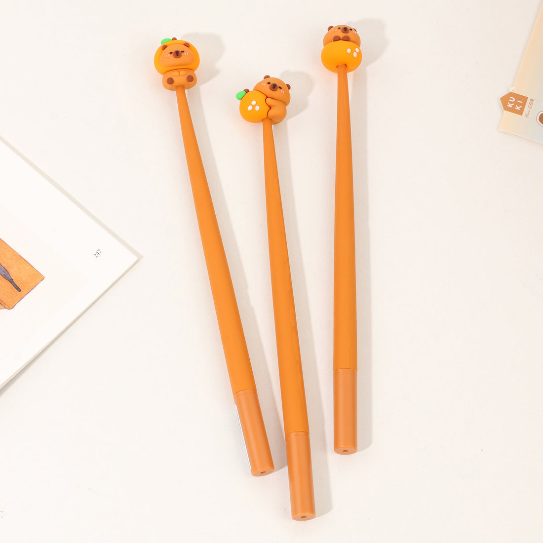 KUKI Cute Character 0.5mm Swaying Gel Pen, image 15
