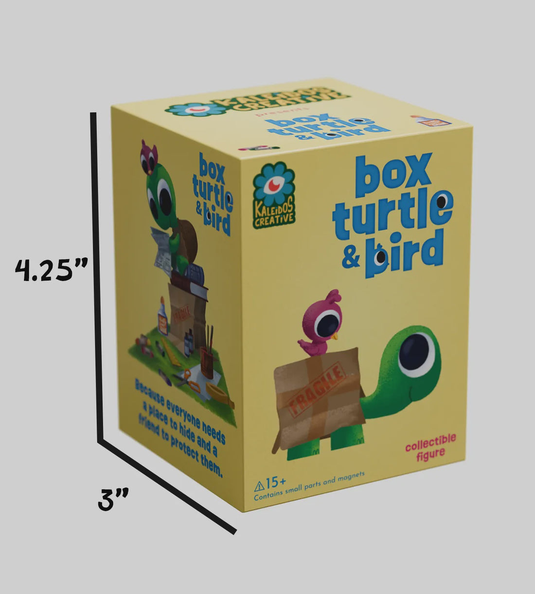Kaleidos Creative - Box Turtle & Bird Blind Box, image 2