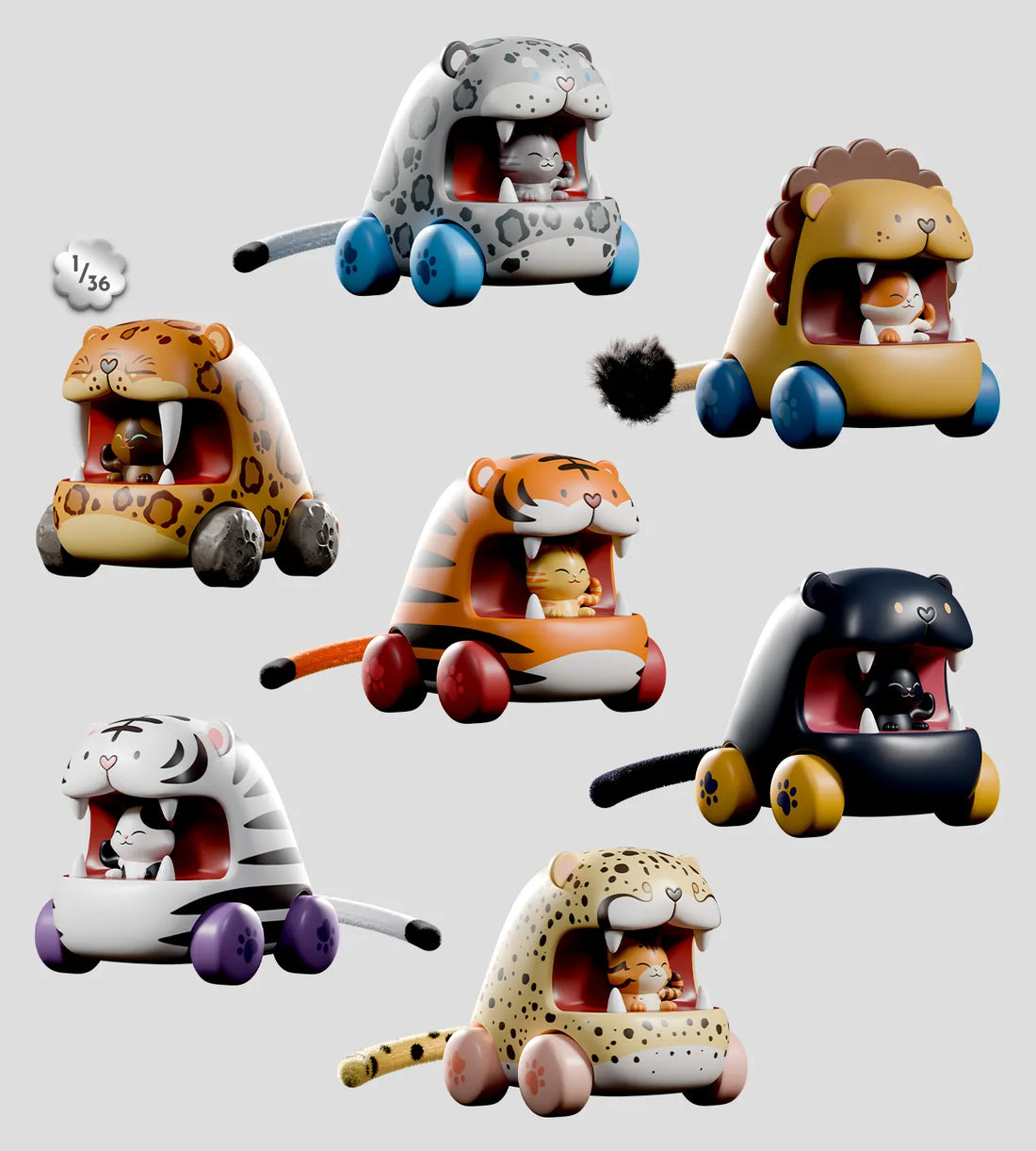 Kaleidos Creative - Big Top Chomps Series 1 Blind Box, image 5