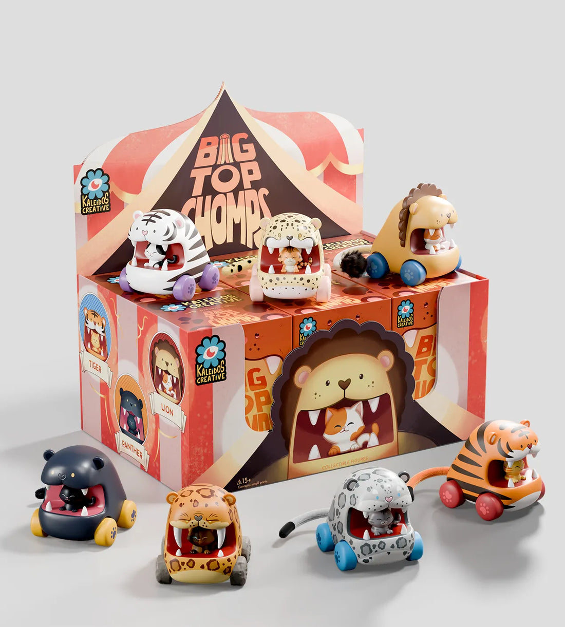 Kaleidos Creative - Big Top Chomps Series 1 Blind Box, image 4