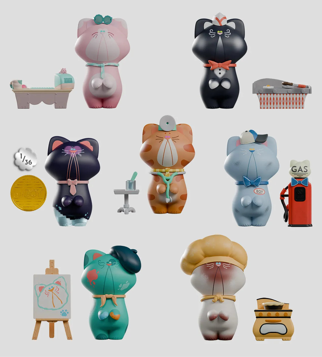 Kaleidos Creative - Business Boy Series 1 Blind Box, image 4