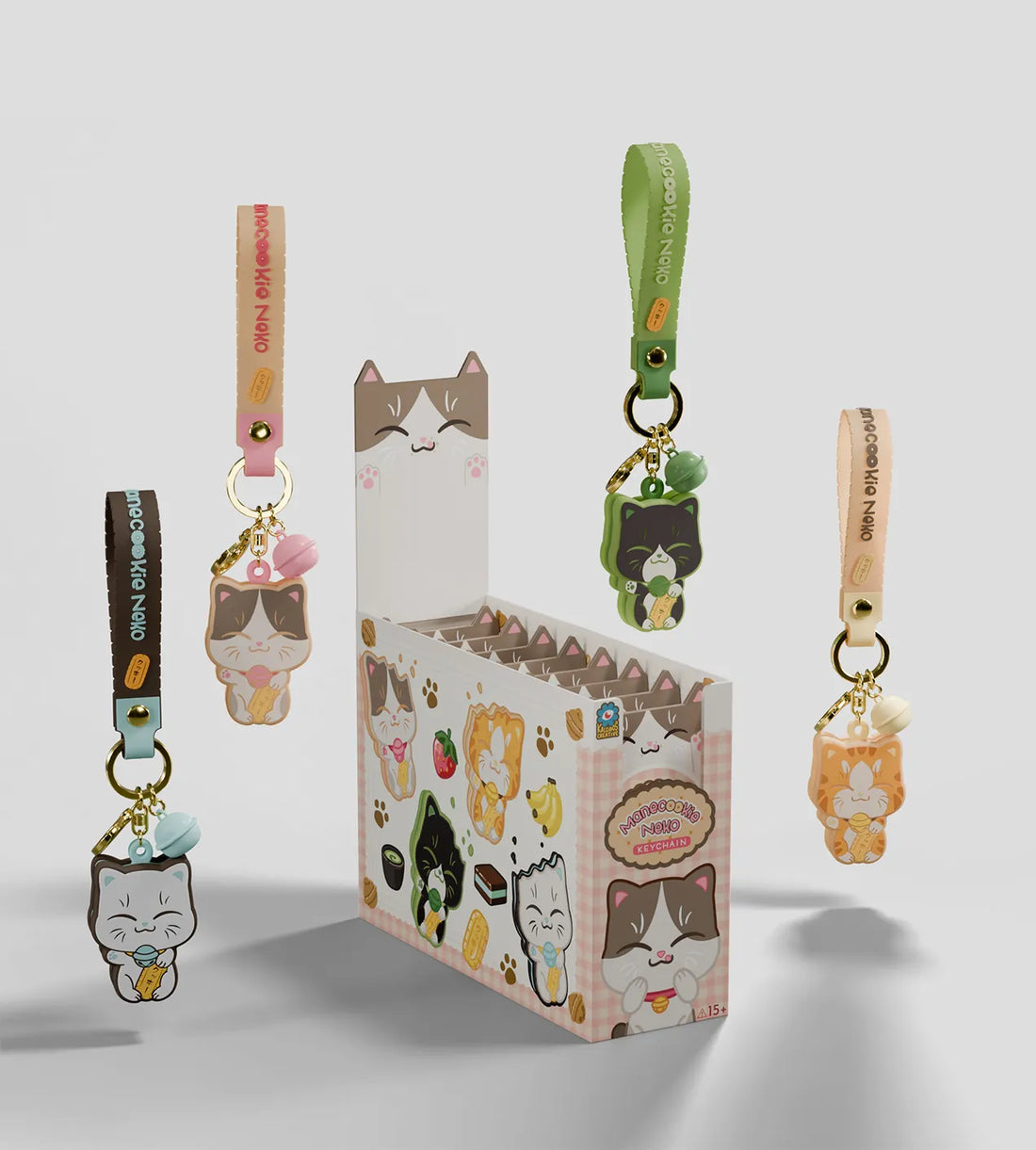 Kaleidos Creative - Manecookie Neko Keychain Series 1 Blind Box, image 3