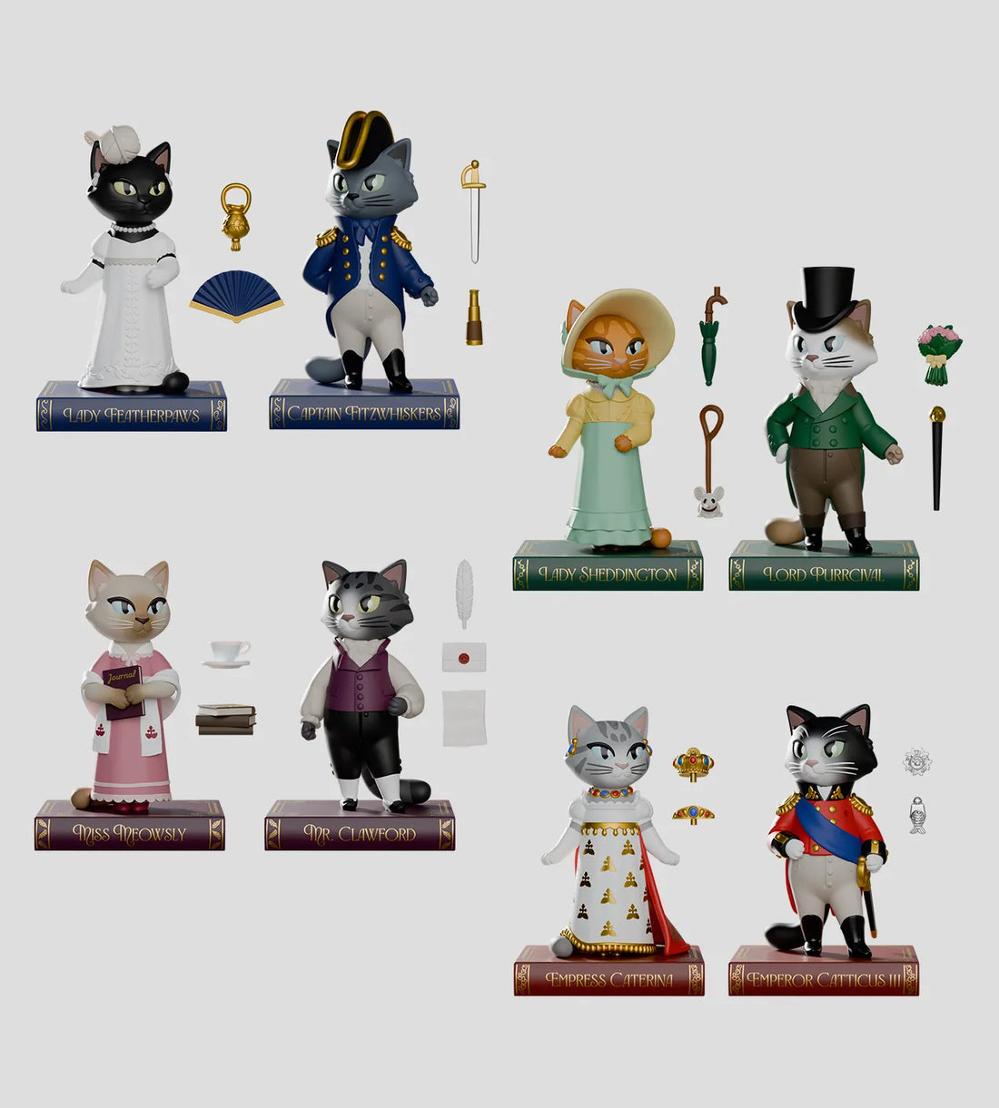Kaleidos Creative - Regency Cats Series 1 Blind Box, image 5