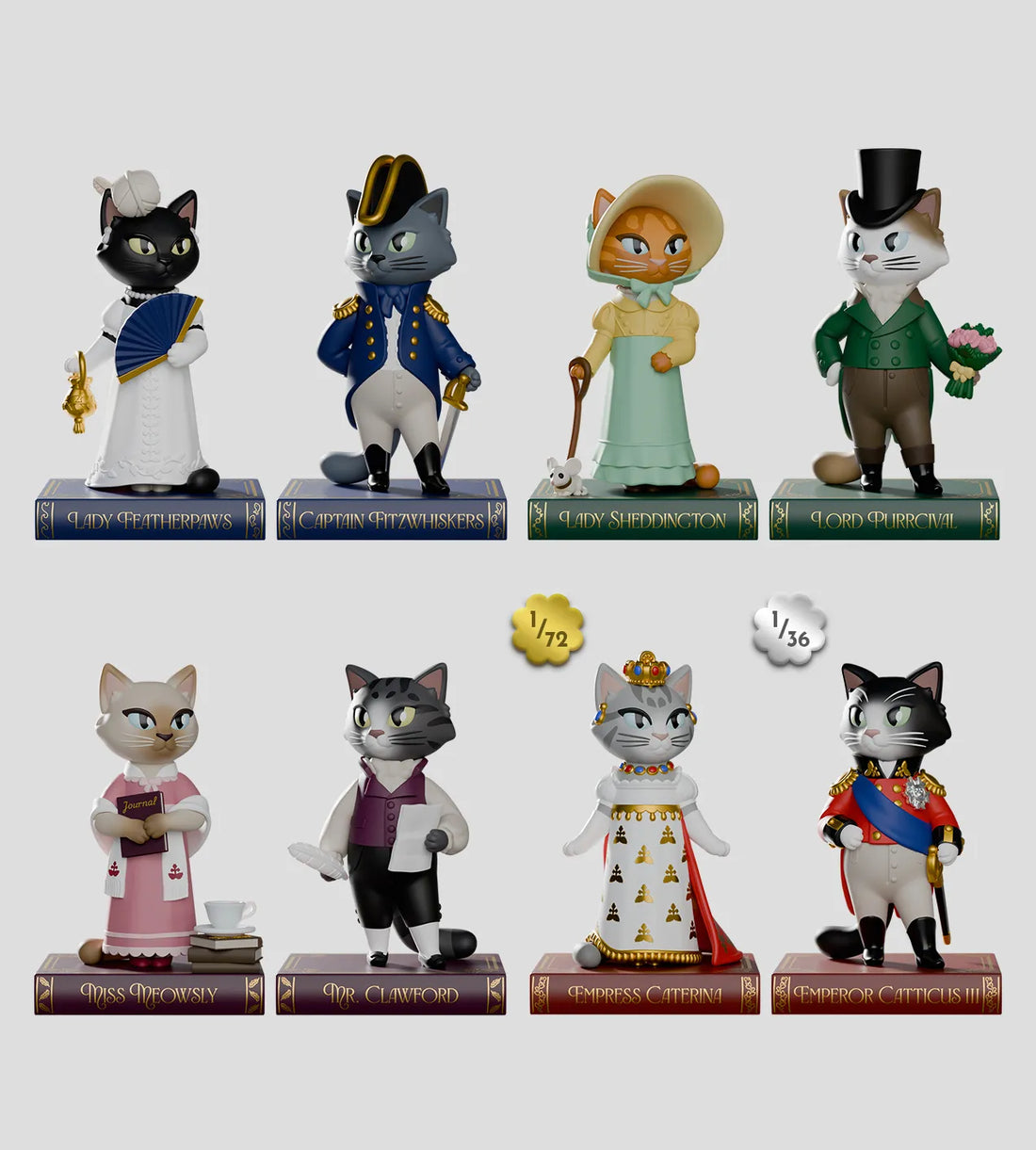 Kaleidos Creative - Regency Cats Series 1 Blind Box, image 4