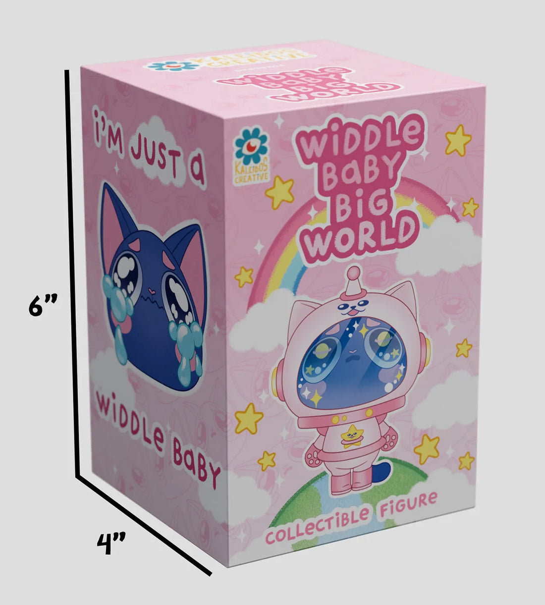 Kaleidos Creative - Widdle Baby, Big World Blind Box, image 2