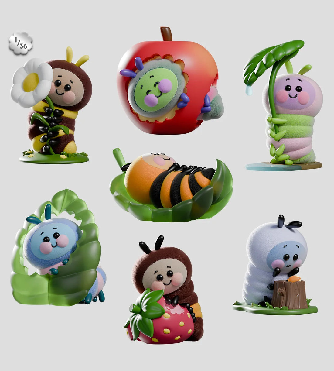 Kaleidos Creative - Wooly Bear & Friends Series 1 Blind Box, image 4