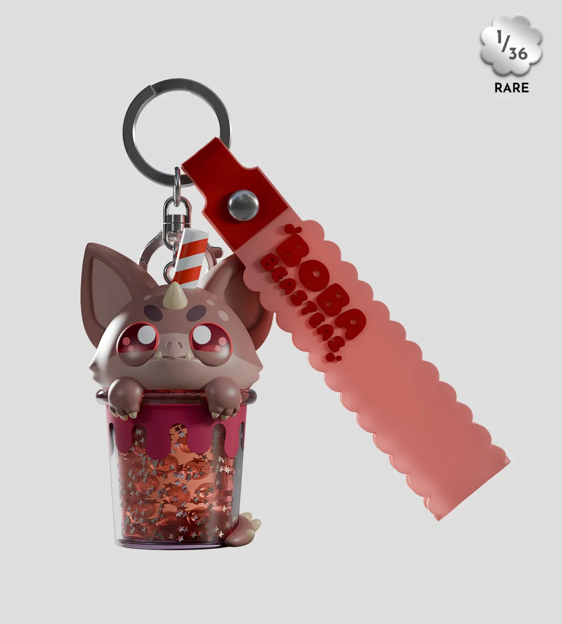 Kaleidos Creative Boba Beasteas Keychain Blind Box, image 5