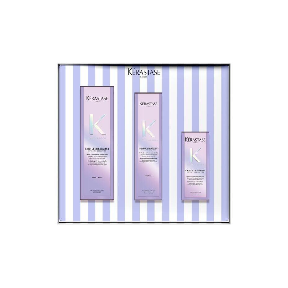 Kerastase Blond Absolu Hair Oil Trio Gift Pack, image 2