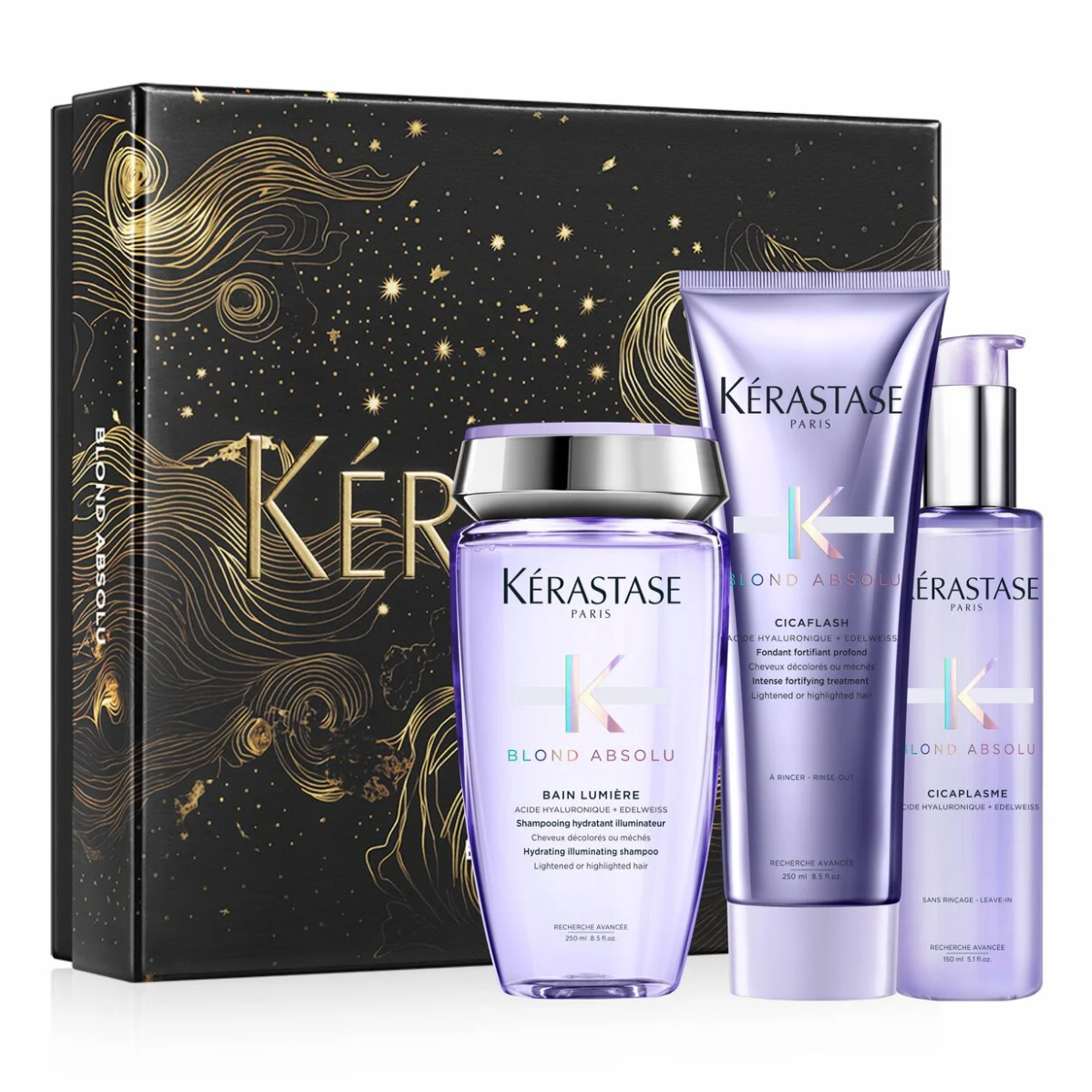 Kerastase Blond Absolu Fondant Holiday Gift Pack - For Blonde Hair