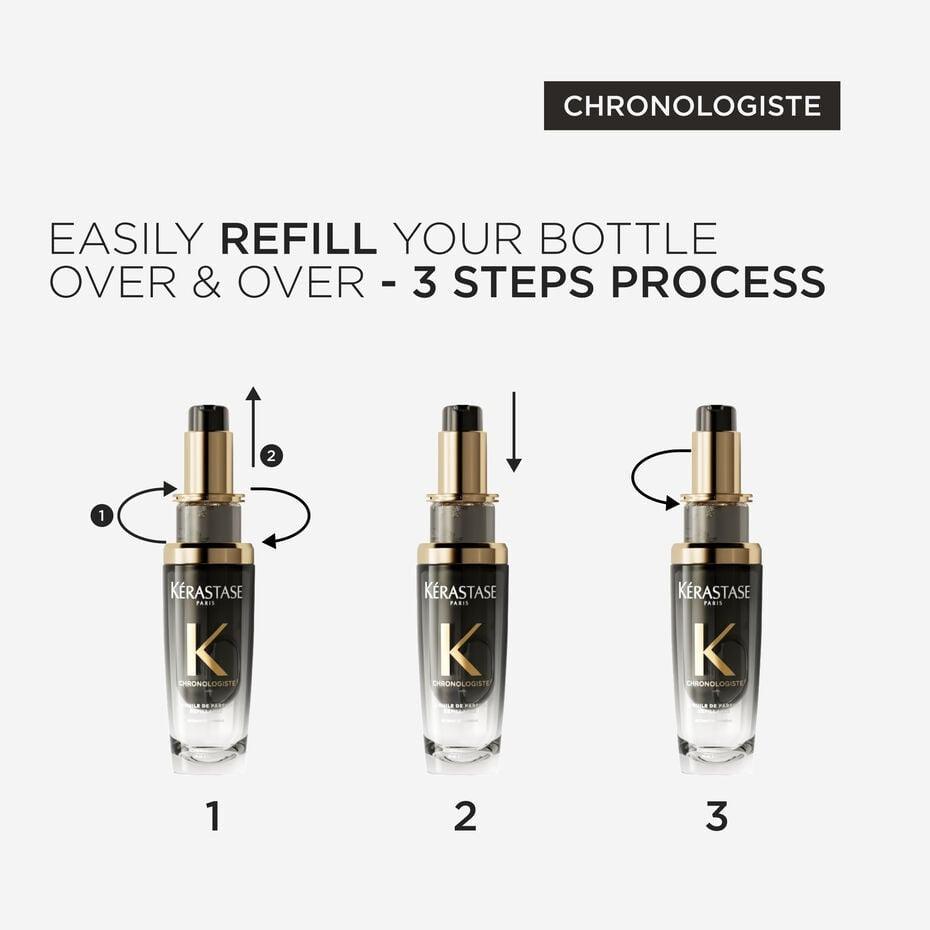 Kerastase Chronologiste Hair Oil Trio Gift Pack, image 3