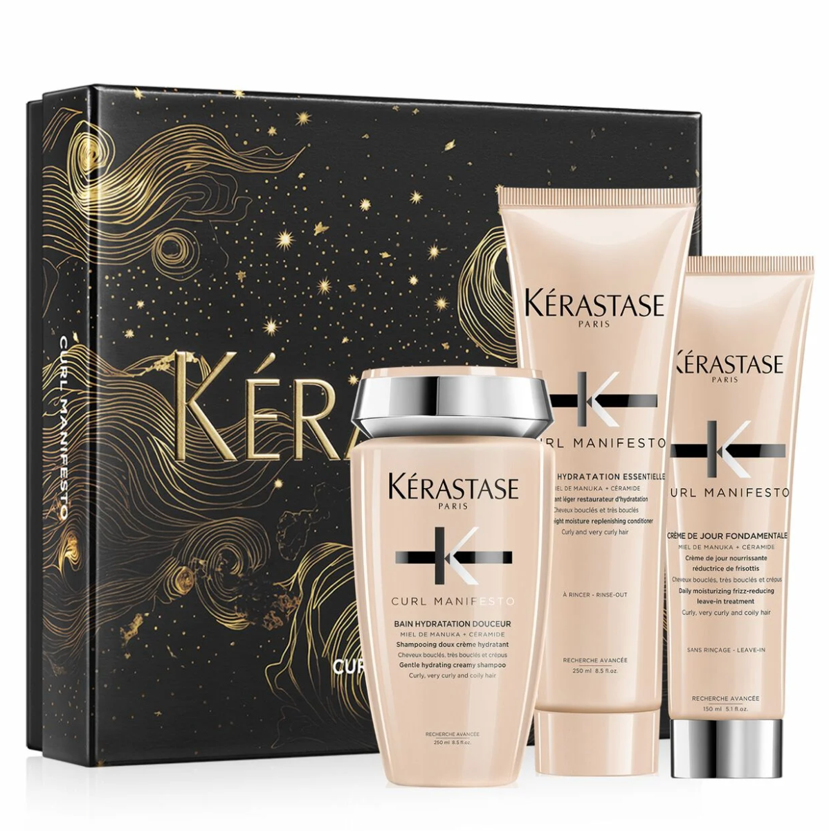 Kerastase Curl Manifesto Fondant Holiday Gift Pack - For Curly Hair