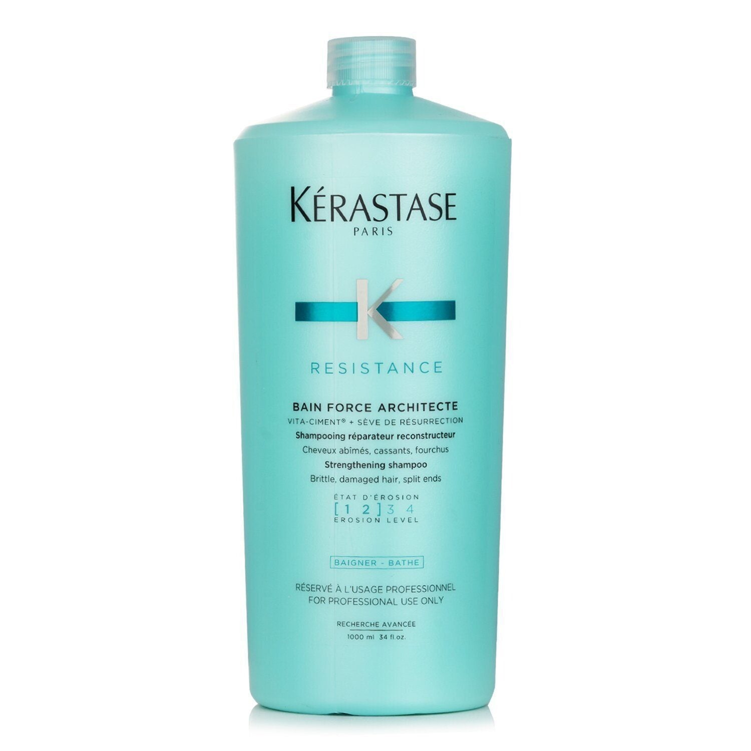 Kerastase Resistance Bain Force Architecte Strengthening Shampoo for Damaged Hair