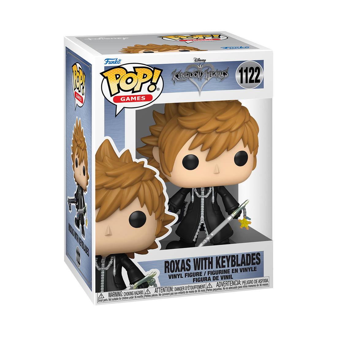 Funko Pop! Kingdom Hearts - Roxas with Keyblades Vinyl Figure, image 2