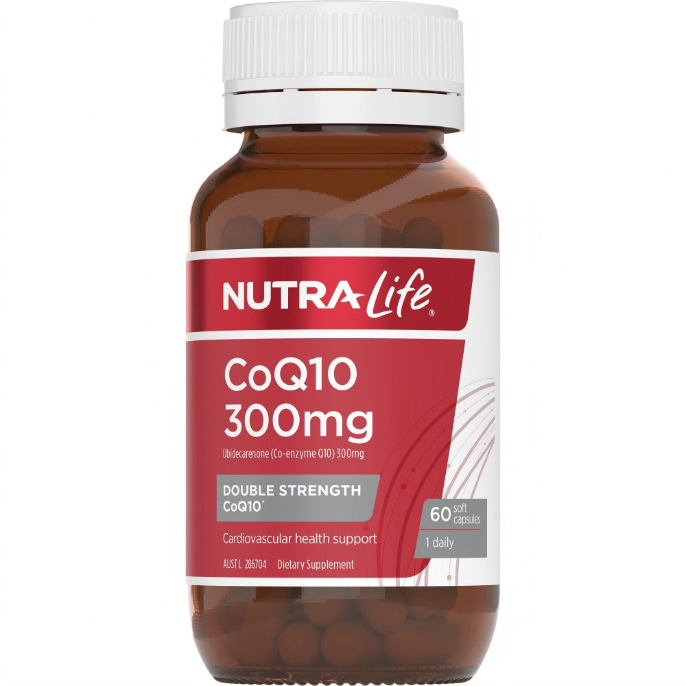 Nutra-Life Coq10 300mg 60 Capsules