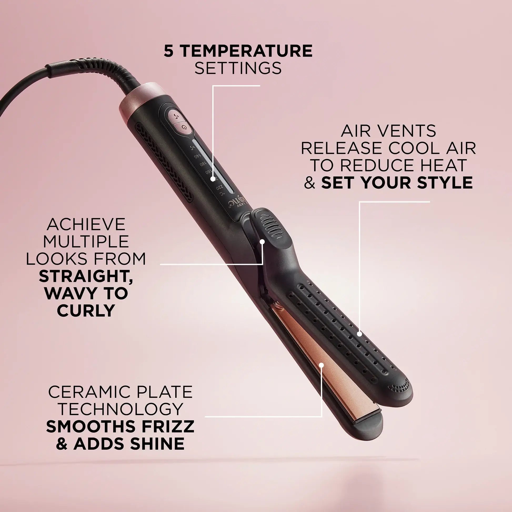 Lady Jayne Aria Wave Air Styler Hair Styling Tools OCARE NZ