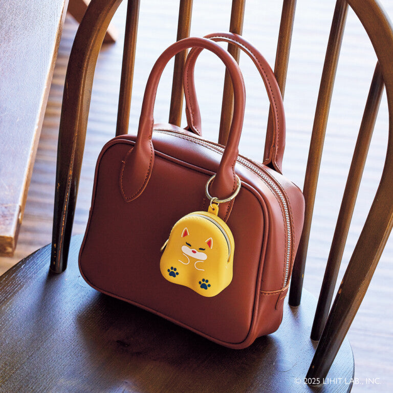 Lihit Lab Café PuniLabo Sitting Mini Pouch Bag Charm, image 7