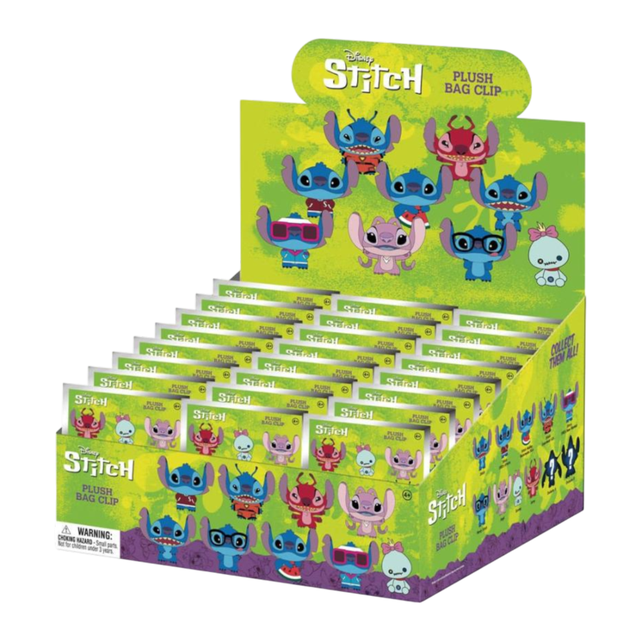 Lilo & Stitch - Stitch Plush Keychain Blind Bag