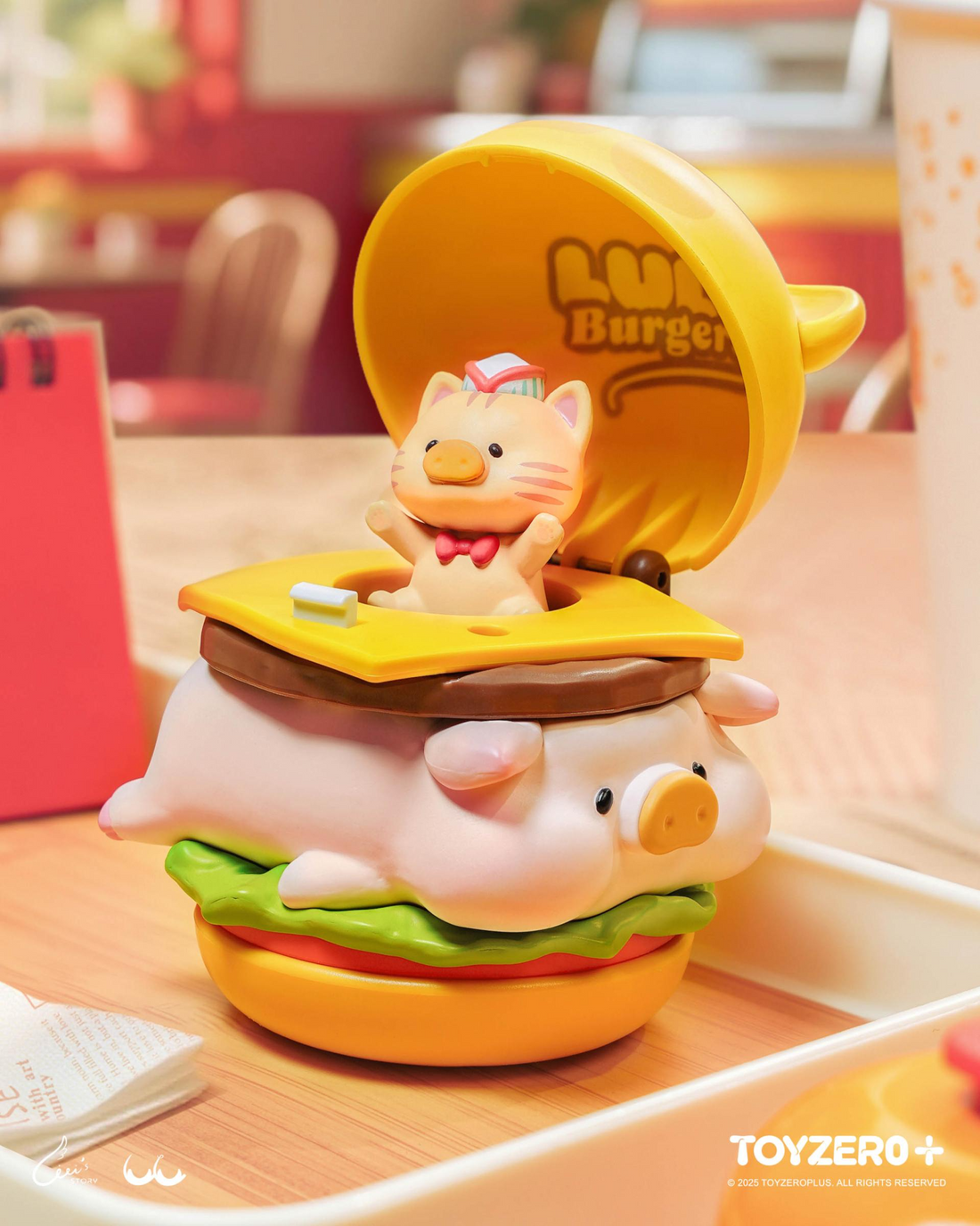 LuLu the Piggy Burger Express Movable Series Blind Box, image 3