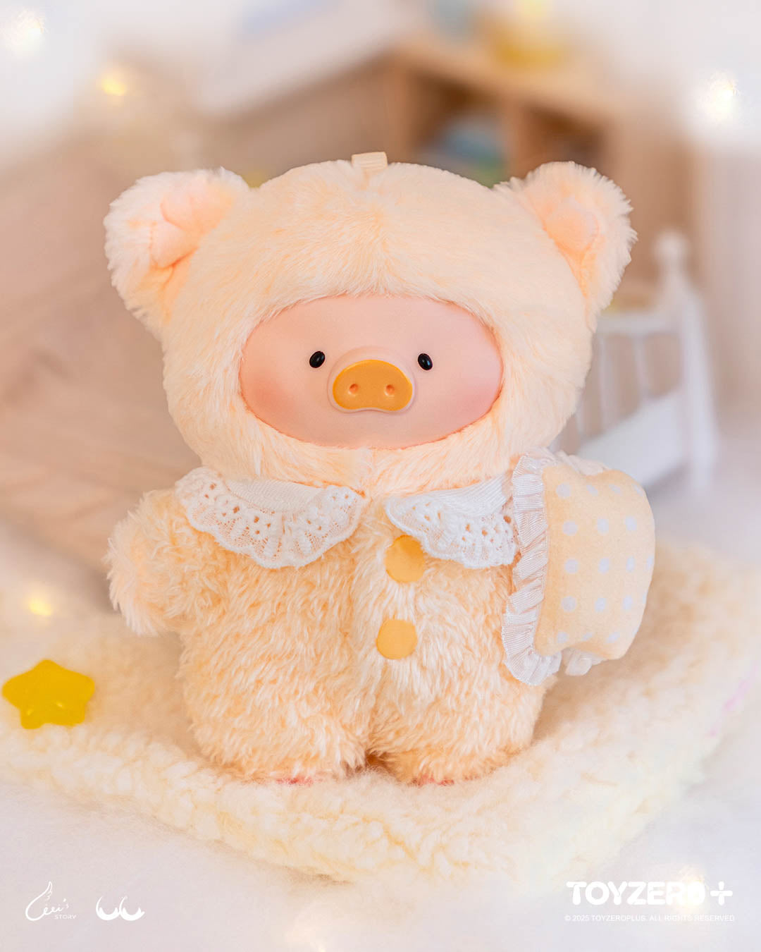 Lulu The Piggy Dreaming Wonderland Series Plush Keychain Blind Box, image 2