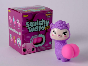 Squishy Tushy Toys Series 1 Blind Box with collectible figure and playful design.