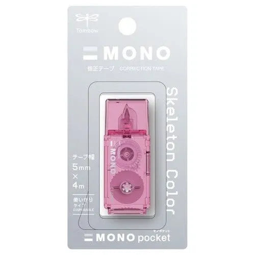 Tombow MONO Pocket Correction Tape – Limited Skeleton Color, image 4