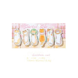 MO•CARD Cat Capsule Toy Series Shaped Index Sticky Notes